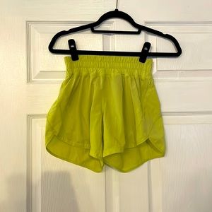 Lulu Lemon Track That High-Rise Lined Short